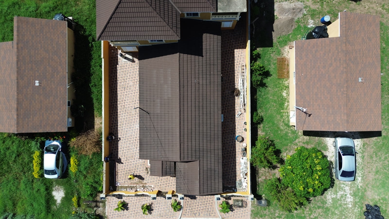 Rooftop before solar installation