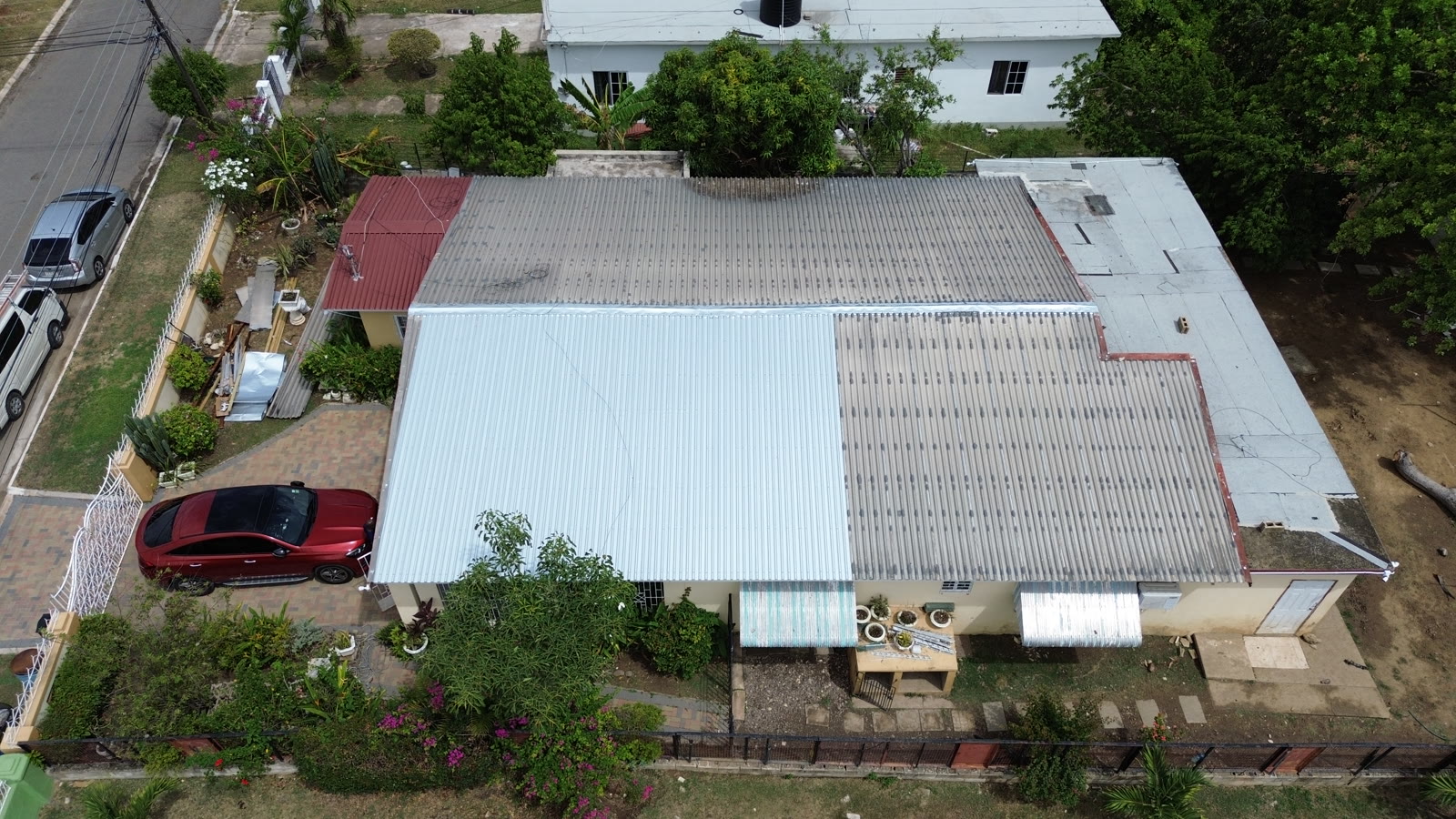 Property before solar installation